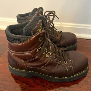 Doc Martens industrial steel toe boot